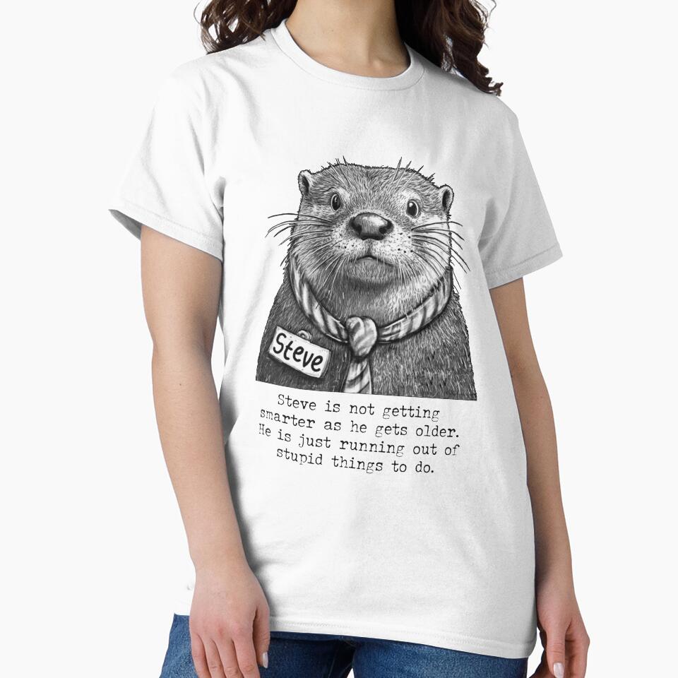 Not Getting Smarter Steve unisex by NinMema