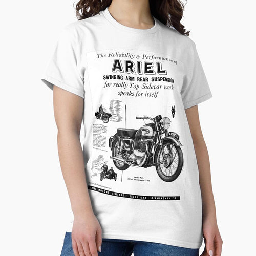 1954 Ariel Motorcycle advert by Random Railways
