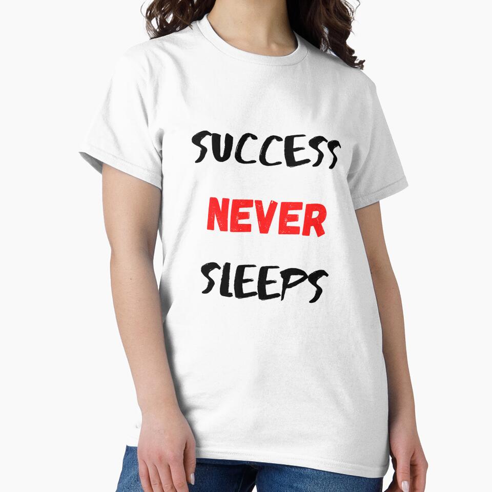 Motivational Quote And Inspirational Saying | Success Never Sleeps by Salman Hino
