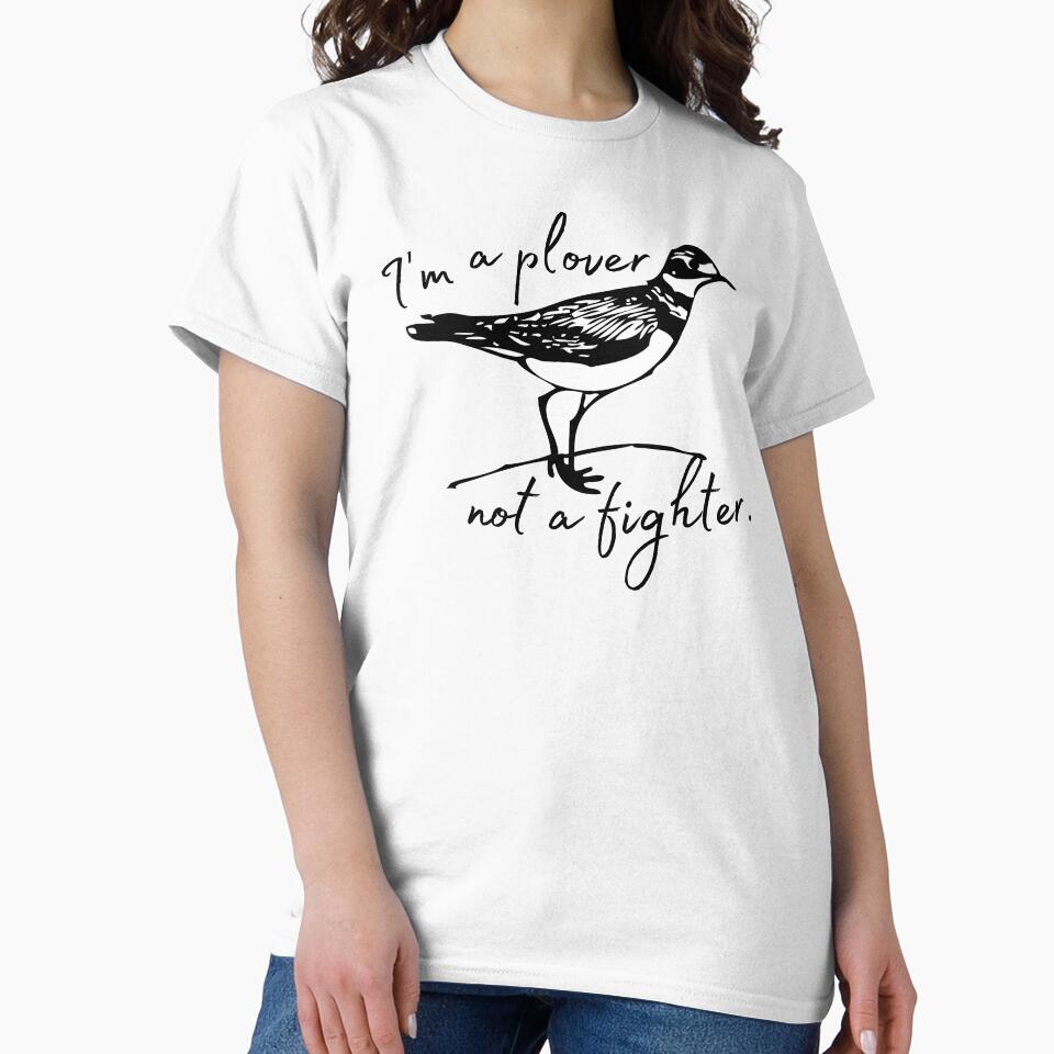 I'm a plover, not a fighter. by TheWaterBirds