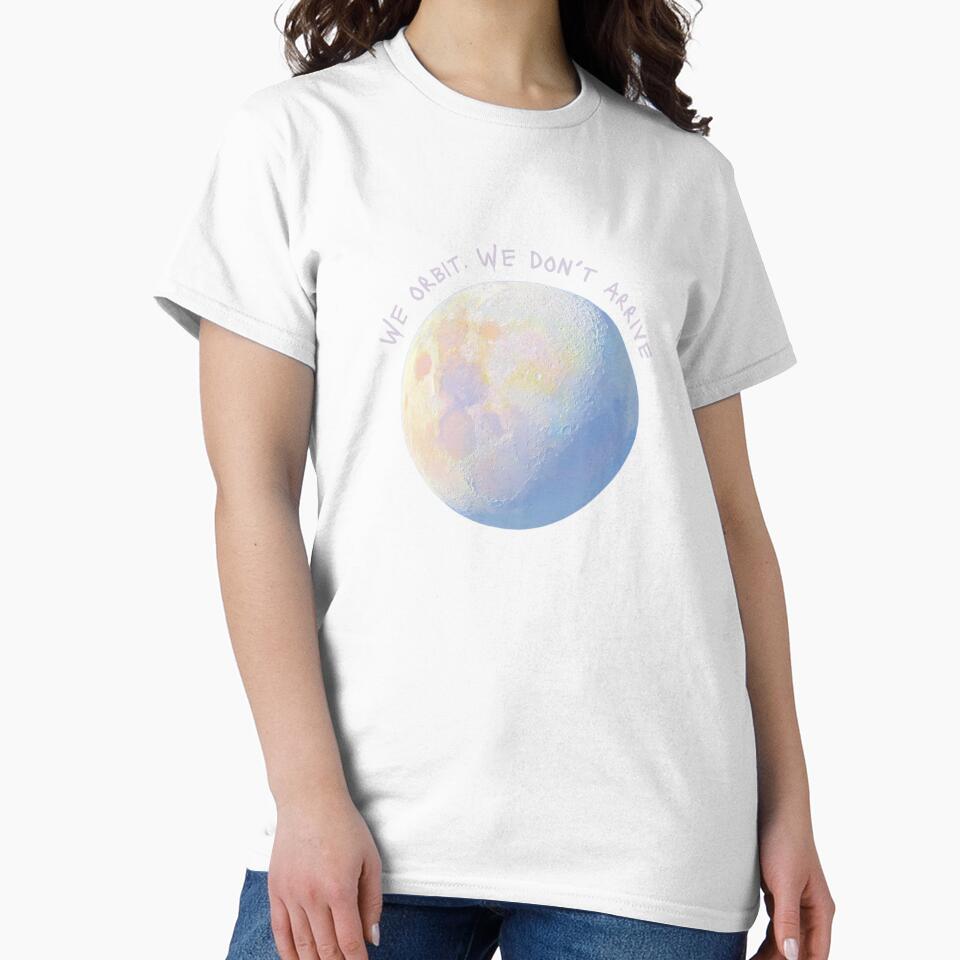 We orbit. We don't arrive. │ Moon Oversized by mallardpark