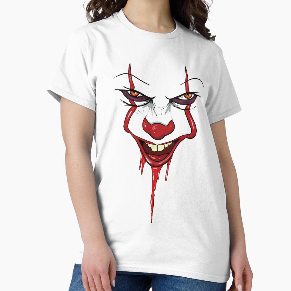 Pennywise dancing clown face by Blck-Acid-Devil