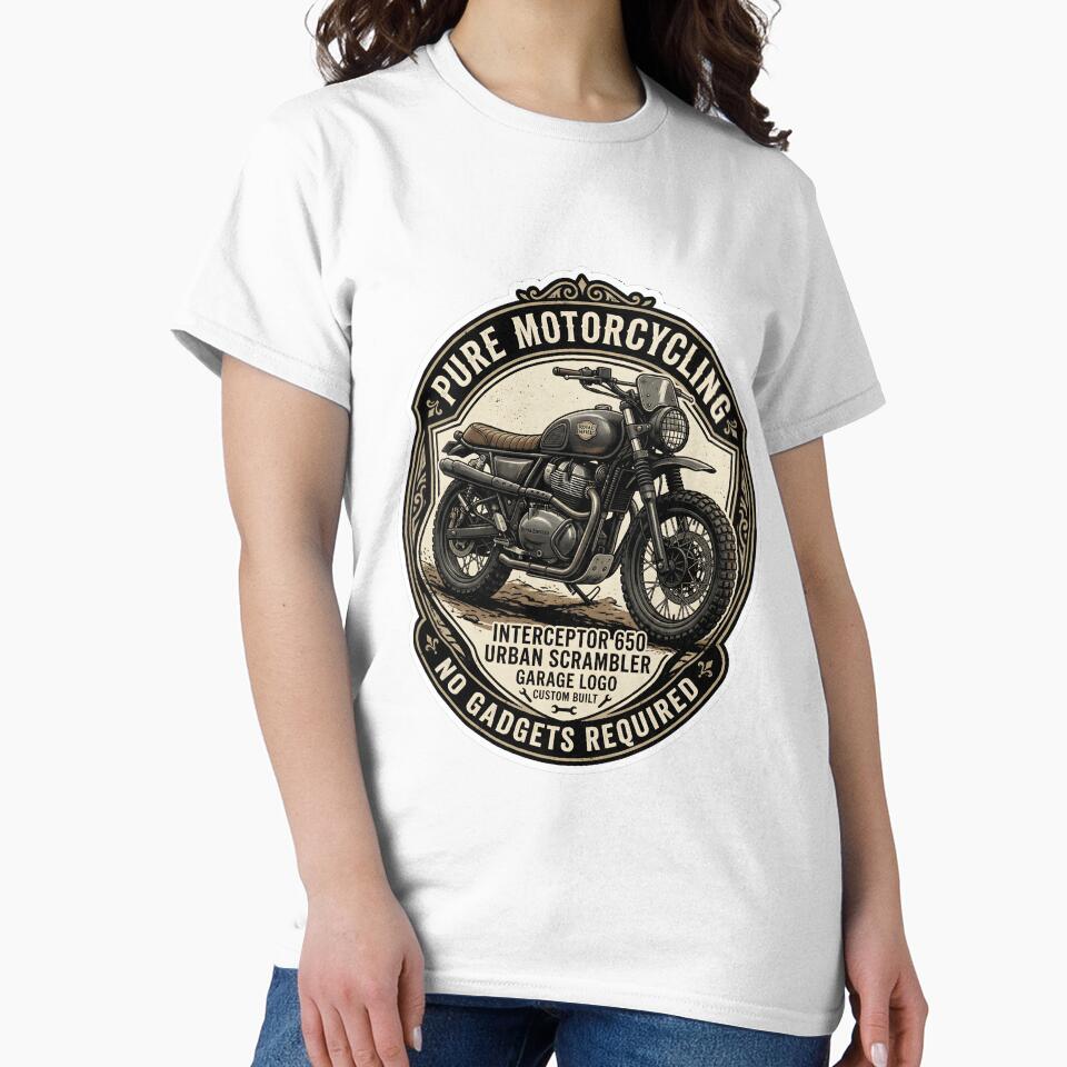 Royal Enfield Interceptor Pure Motorcycling No Gadgets by EKHOAISTORE