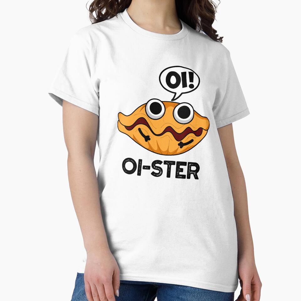 Oister Funny Animal Oyster Pun by punnybone