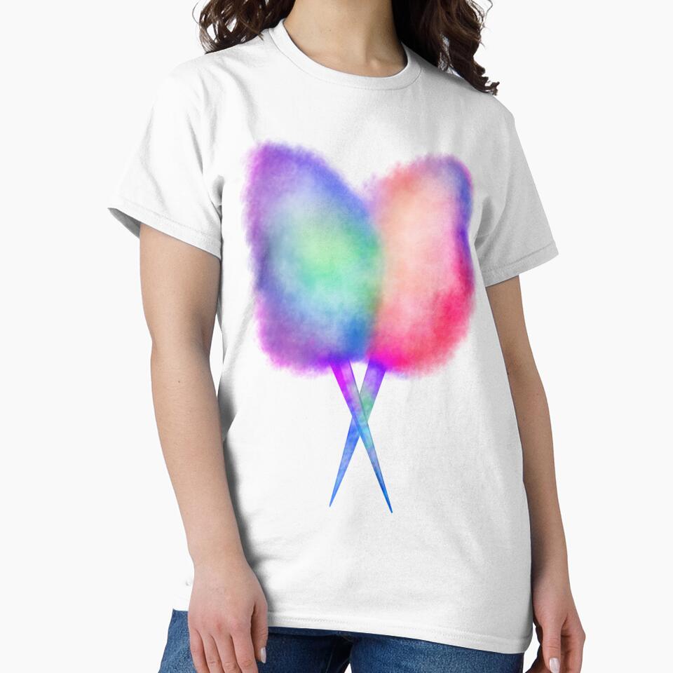 Sugar Rainbow Cotton Candy Floss by Deborah Camp