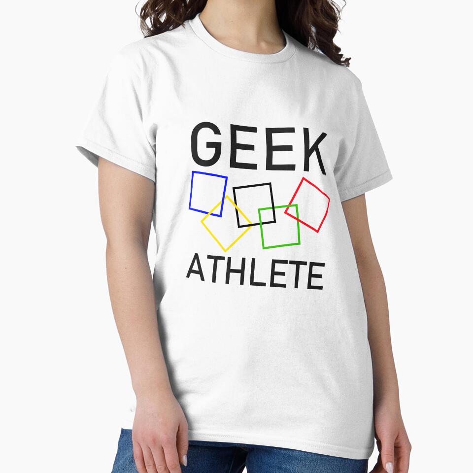 Geek Athlete Graphic Art Design by GetItGiftIt
