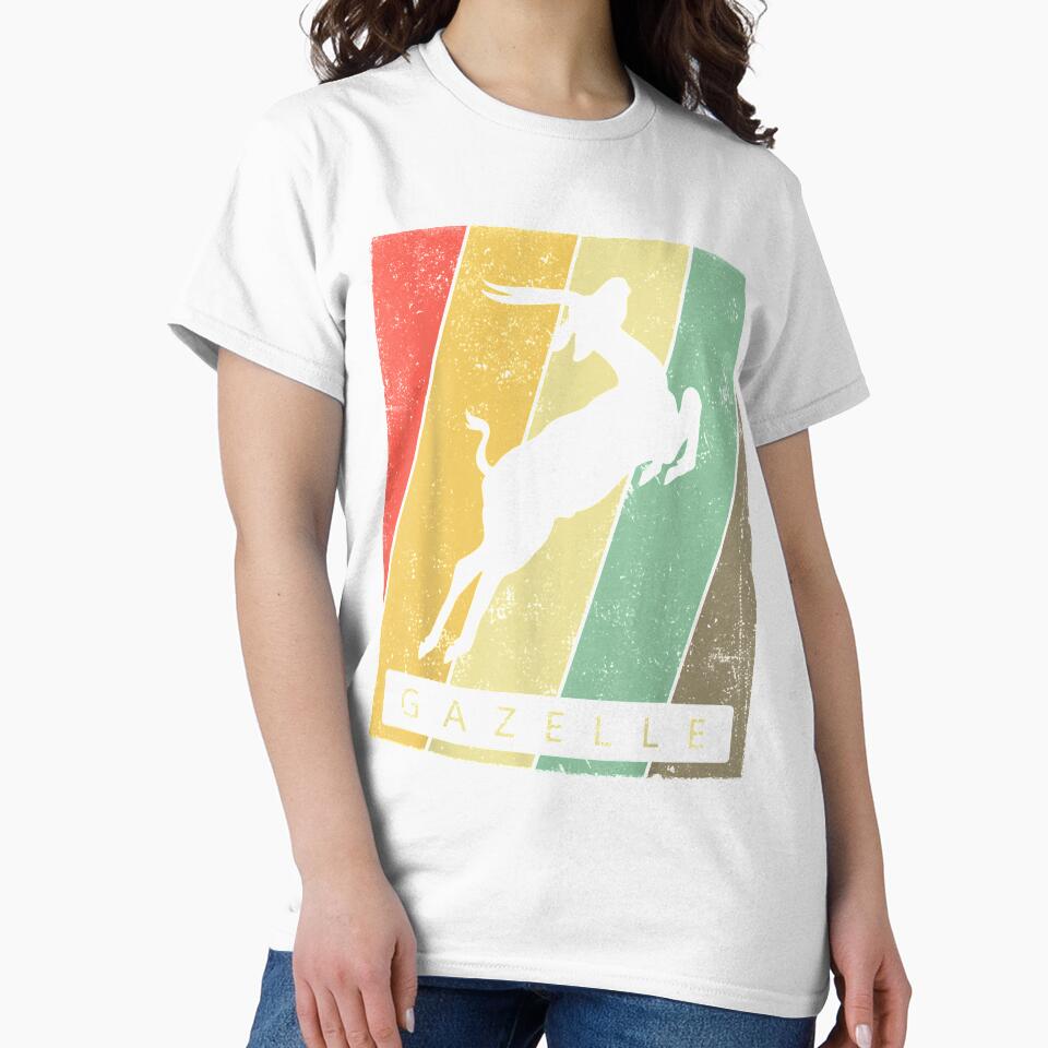 Gazelle Lover Vintage Retro Animal by charissamo77