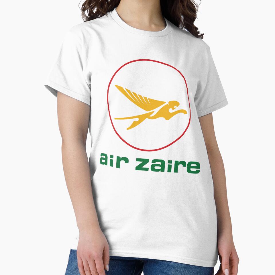 Air Zaire Congo African Airline Retro Logo Livery 1970 by RetroAviation