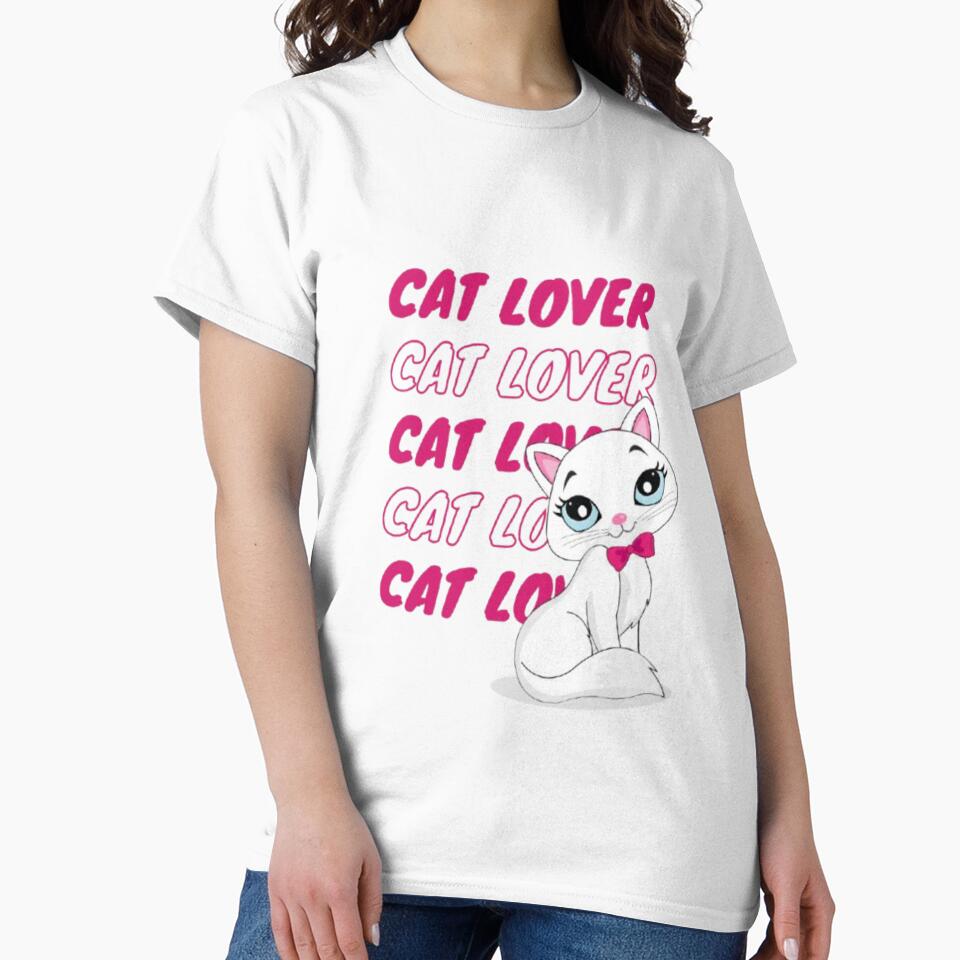 Cat Lover Cute Kitty Design | Kawaii Cat Lover Gift | Adorable Kitten Cartoon by Sanika arts