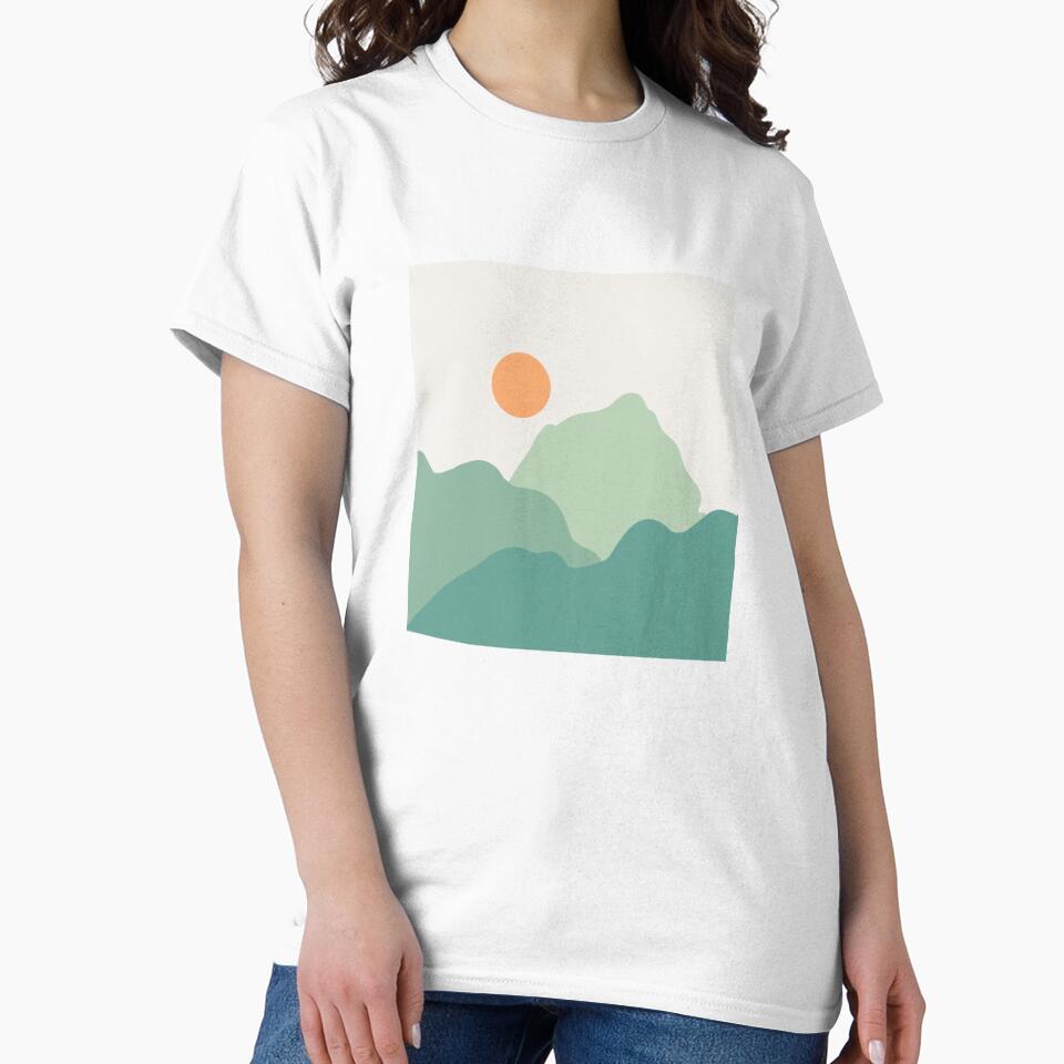 simple mountain design by lucy-arts