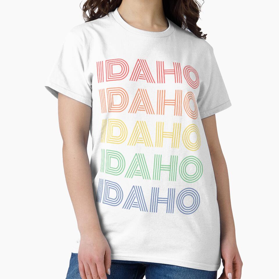 Idaho Retro Vintage Classic Fan Gift by LadySaltwater