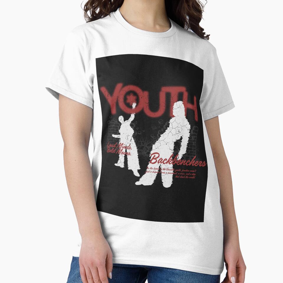 Youth oversized printed Hoodie by back-benchers