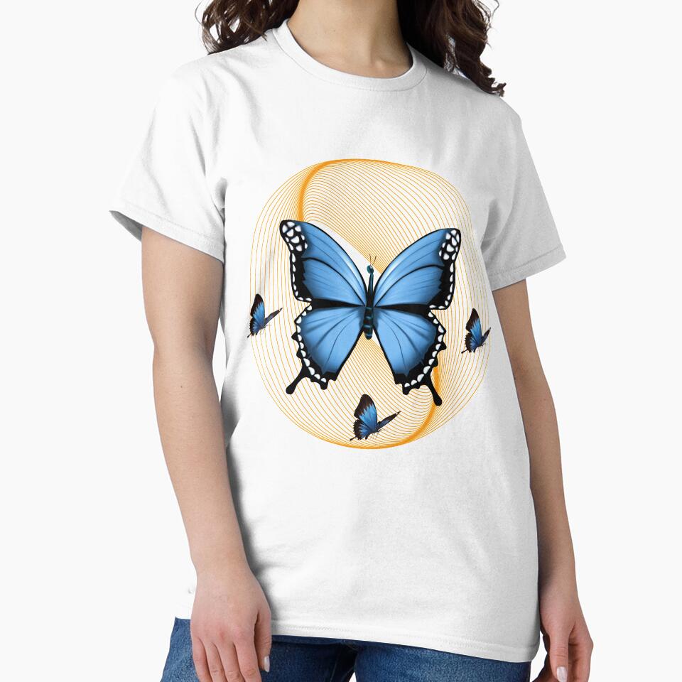 Oversized Graphic butterflys by Dioryy