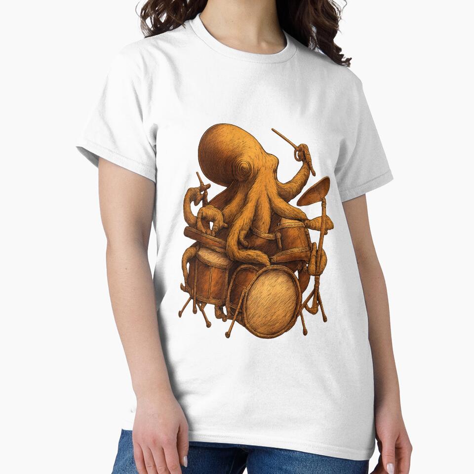 Octopus Drummer Vibes by FBA