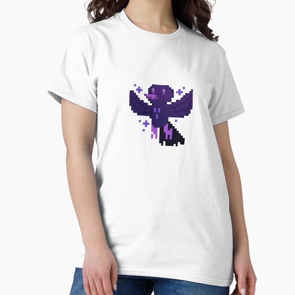 Pixel Art - Cute Crow by Kaiko-Roku