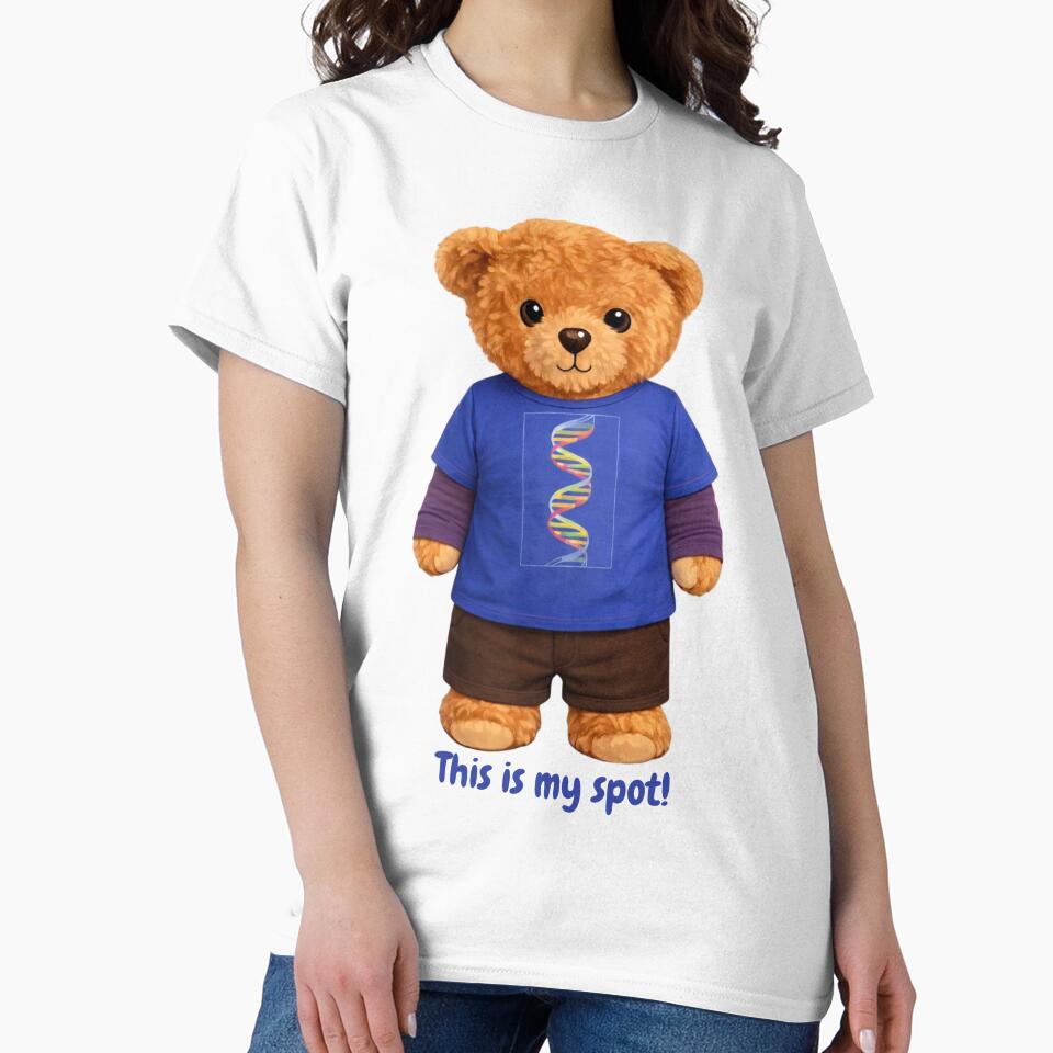 DNA Scientist Teddy Bear - Cute Biology & Physics Nerd Art ? by CuteBear87
