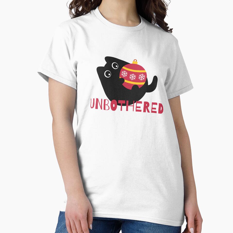 Unbothered Holiday Cat by Elahi-Design