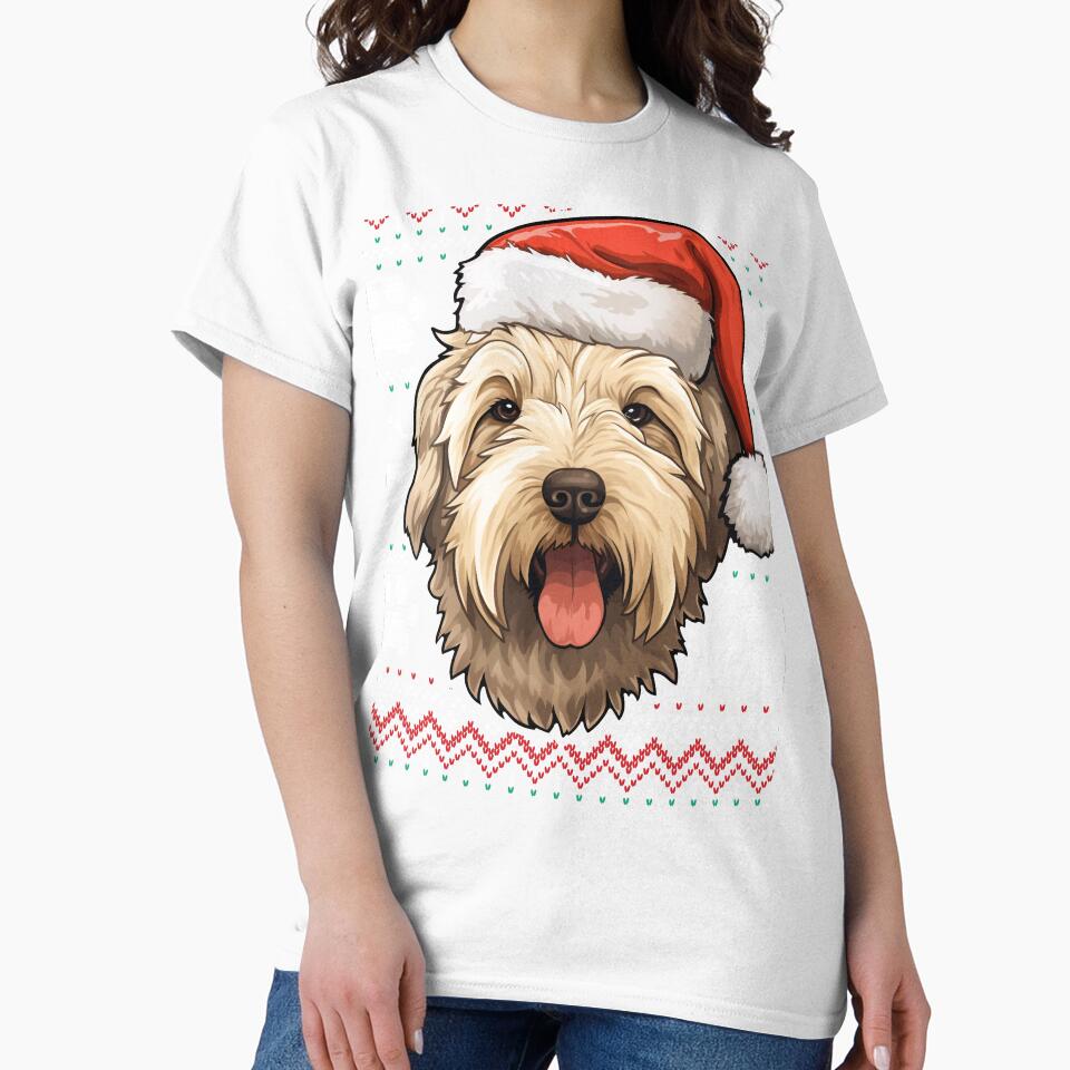 Soft Coated Wheaten Terrier Ugly Sweater Christmas by rafaeltto