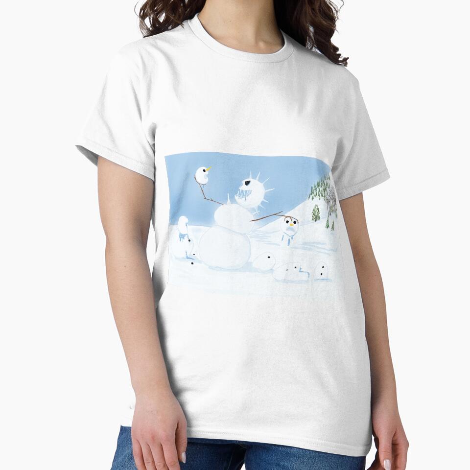 Abominable snowman (snowperson) by Olivia V. Ambrogio