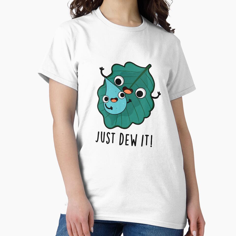 Just Dew It Cute Weather Pun by punnybone