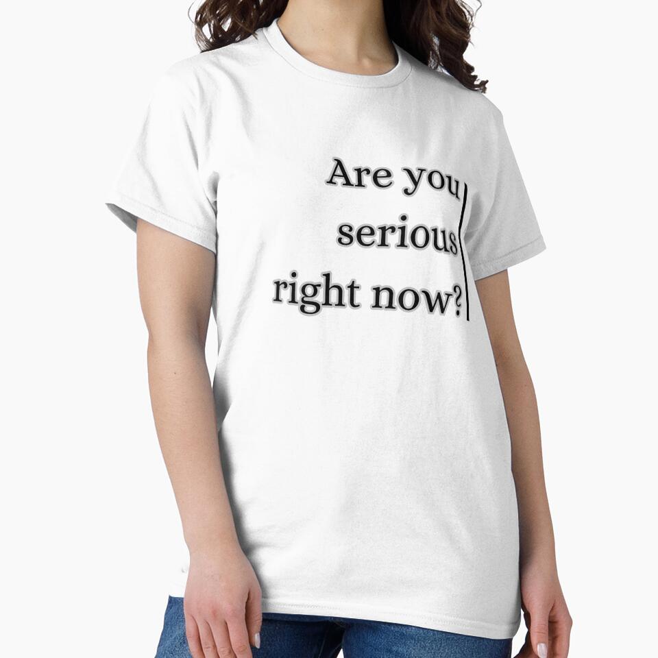Are you serious right now? print by kirkytracy