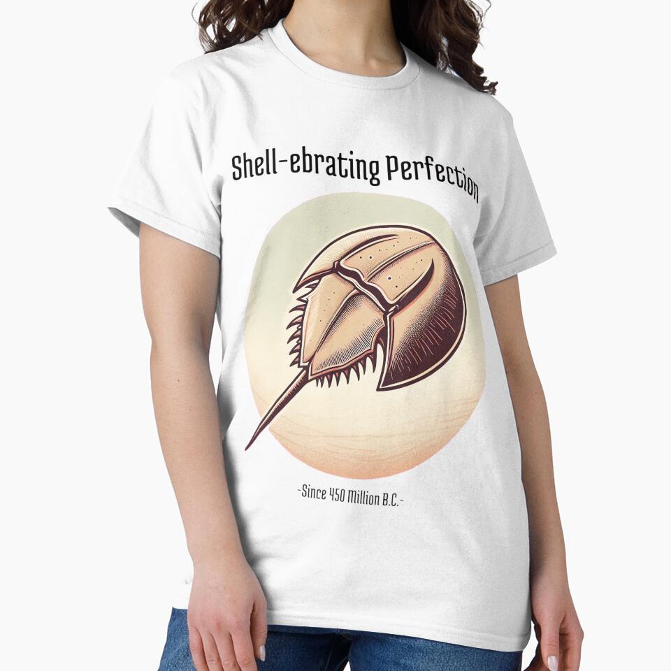 Horseshoe Crab Classic T-shirt by ThreeGuys
