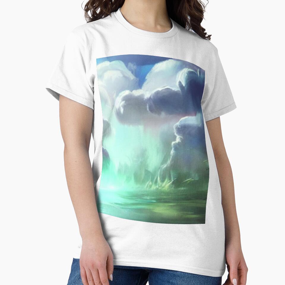 Abstract Cotton Candy Clouds by Designspot2020