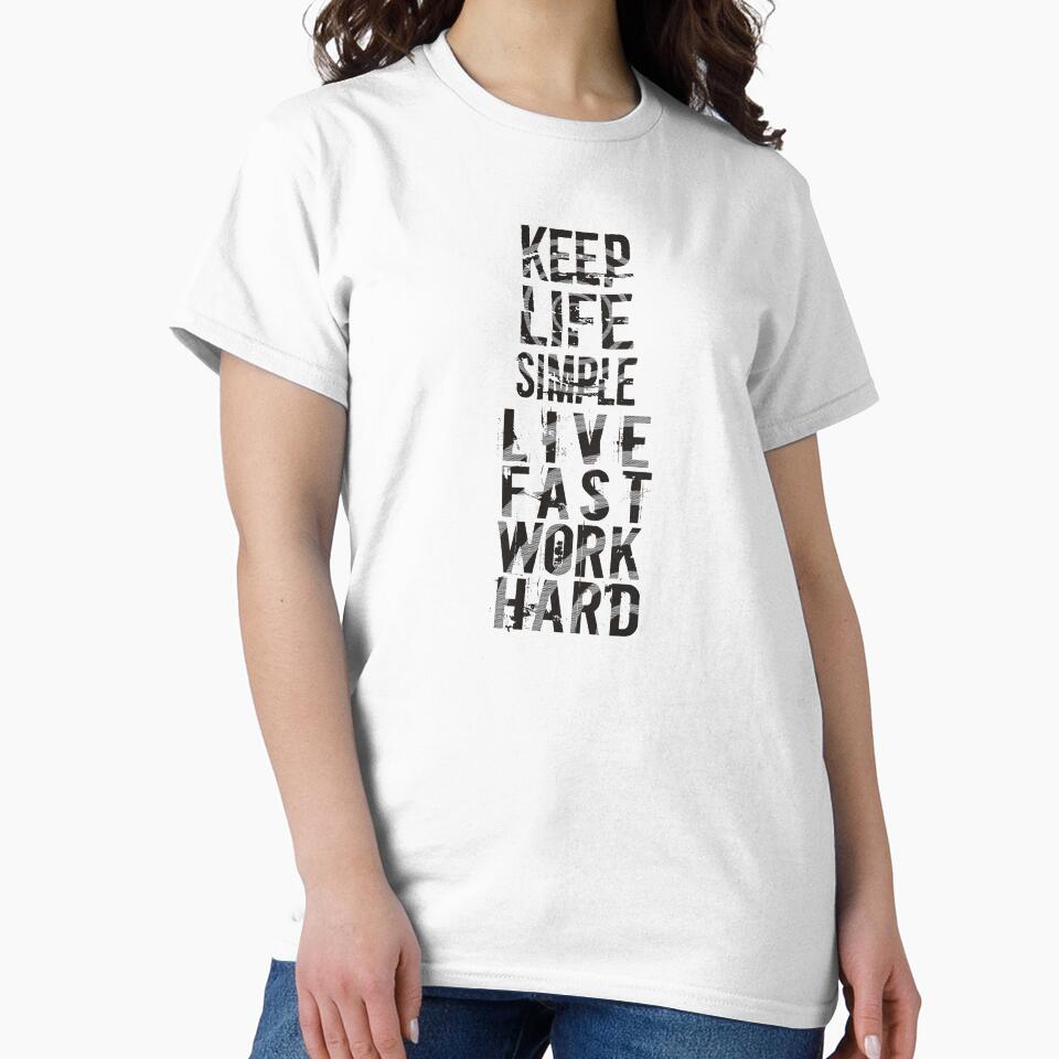 Keep Life Simple Live Fast Work Hard by darknessjeff86
