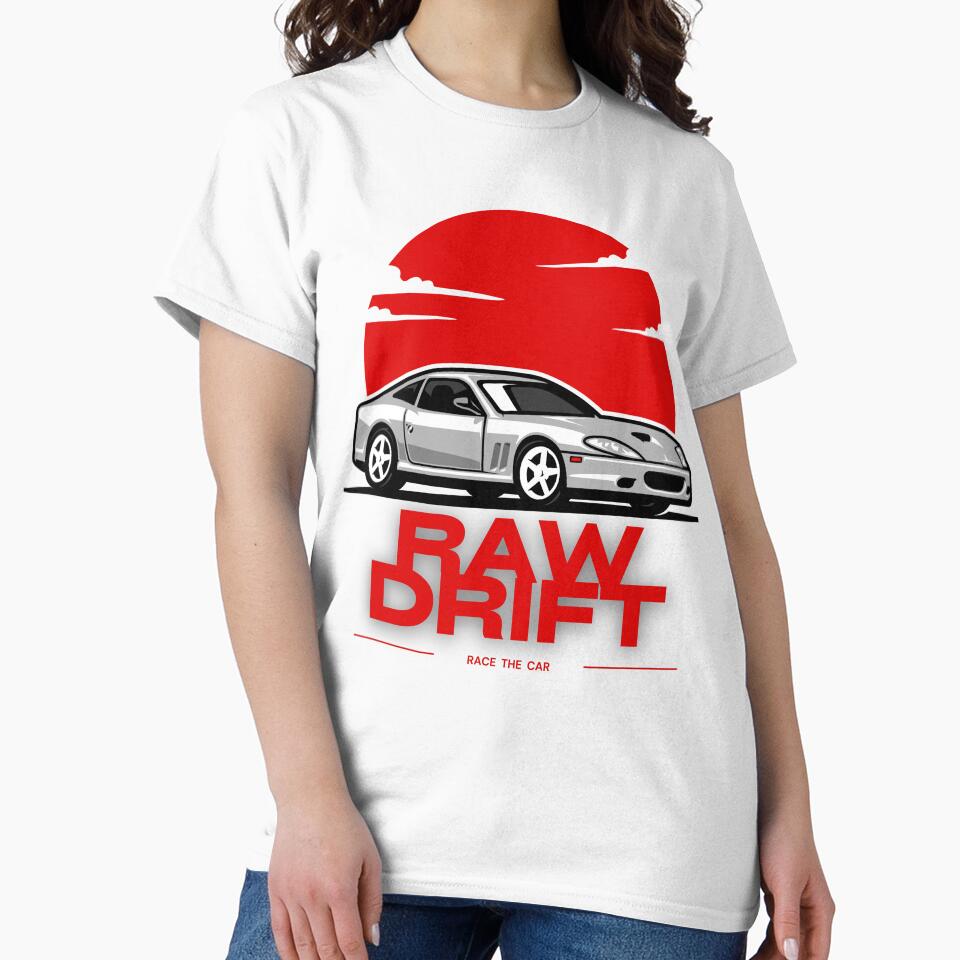 RAW DRIFT – Japanese Drift Car Sunset Design by RAWDRIFT