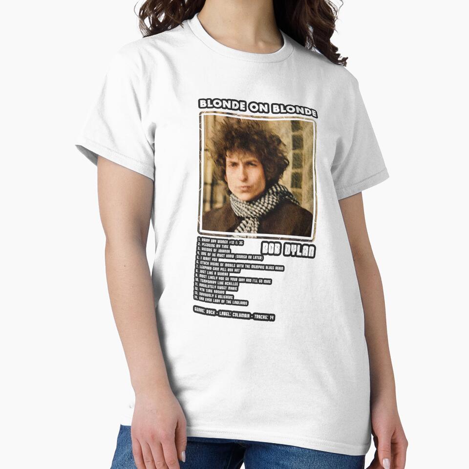 Bob Dylan - Blonde On Blonde Album Tracklist Poster by lankard-gallery