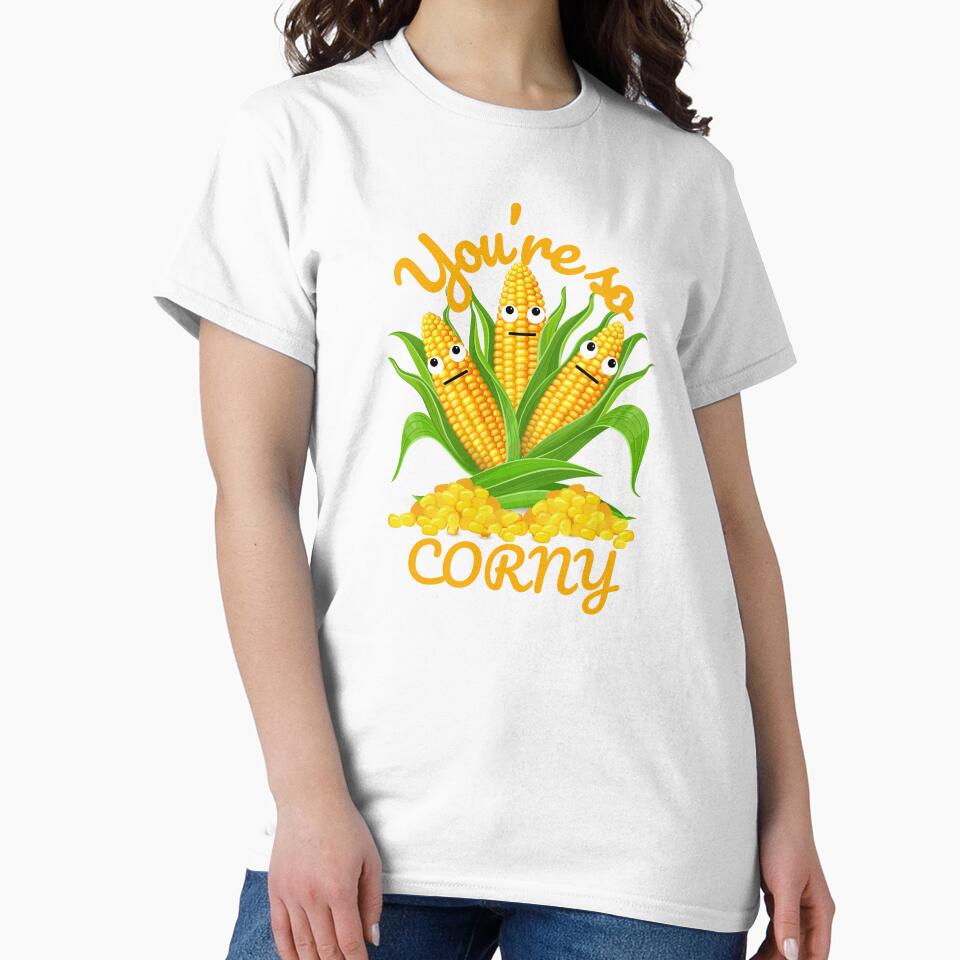 Vegetable Pun You're so Corny by bububabuinc