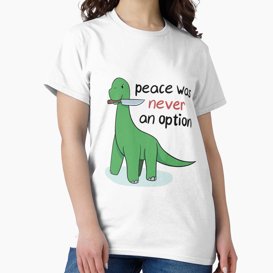 Brontosaurus Peace was never an option by flyre-flinnigan