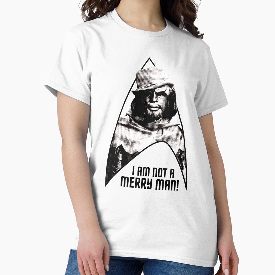 I Am Not A Merry Man! 009 Black Text by DesignByMcEvoy