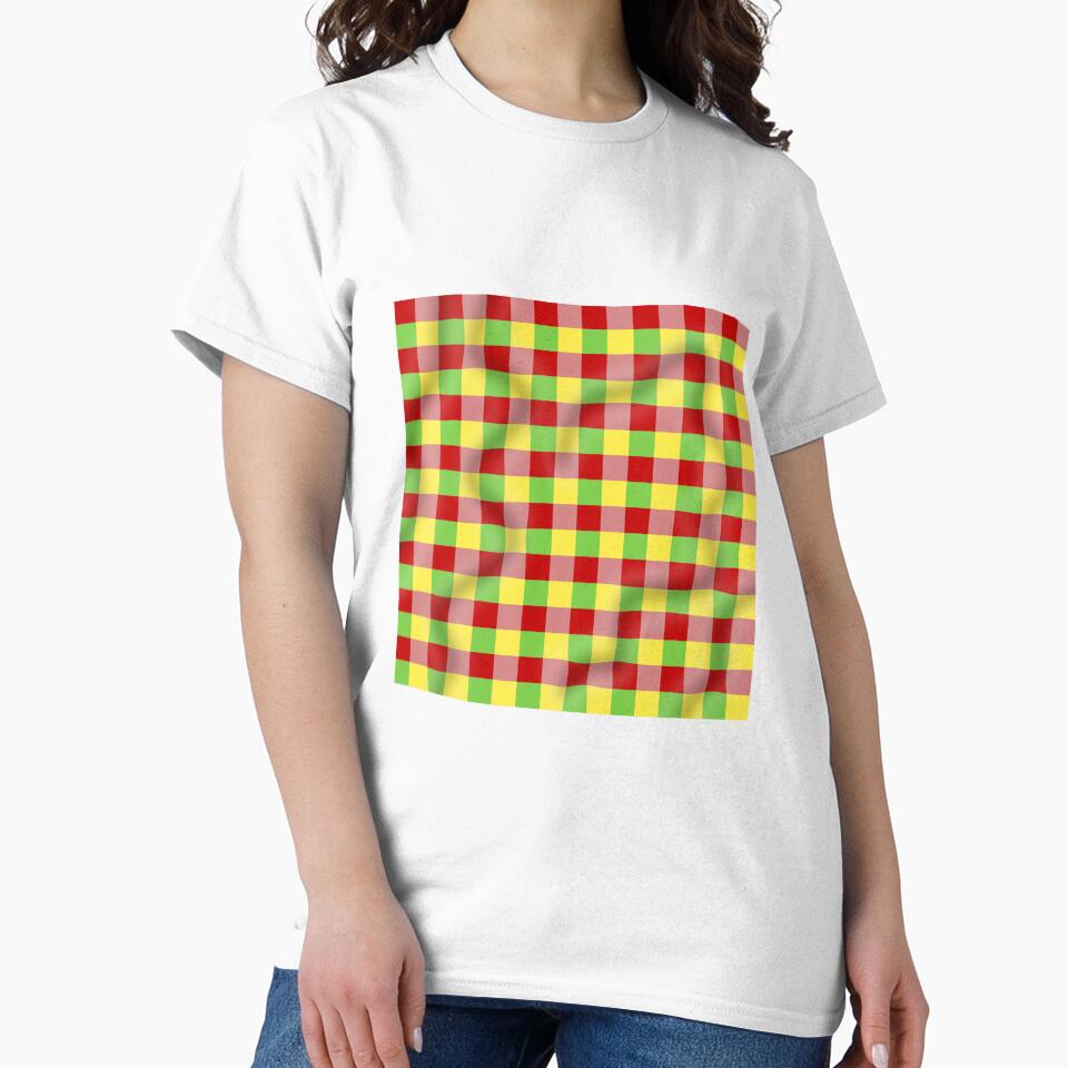 Colorful Wavy Checkered Pattern by Nojom-