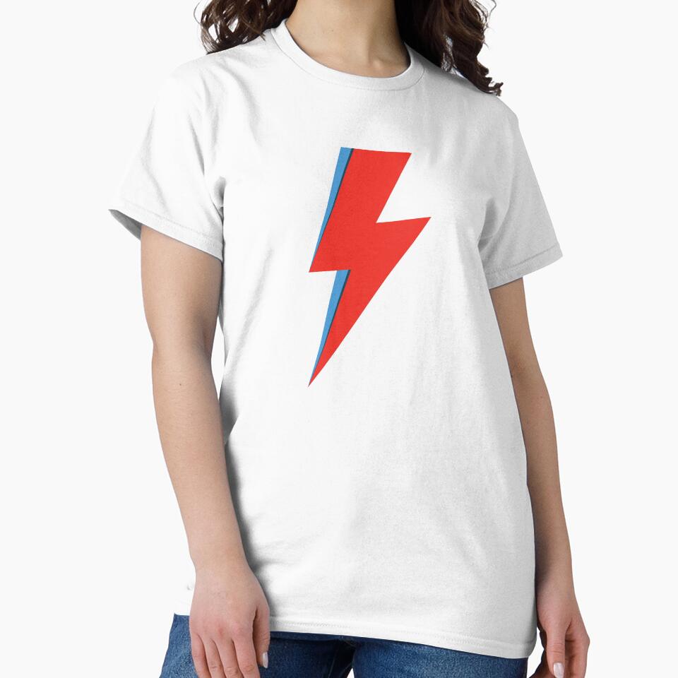 Ziggy Stardust David Bowie Lightning Bolt by Shari Archinoff