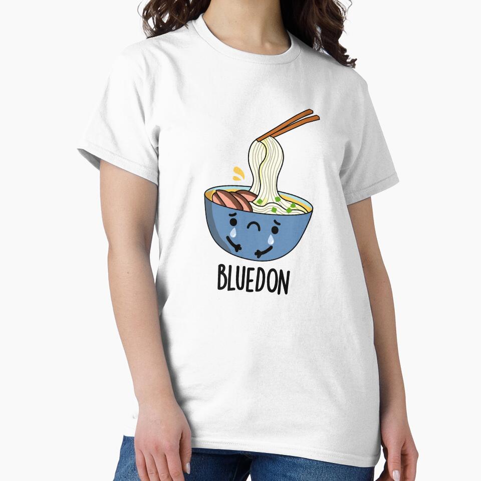 Blue-don Funny Udon Pun by punnybone
