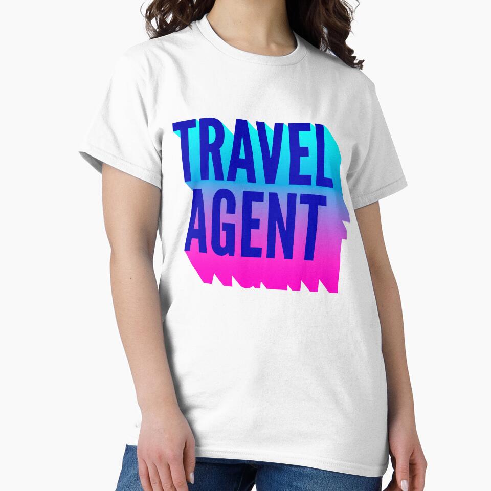 Travel agent With Long Gradient Shadow by SVPOD