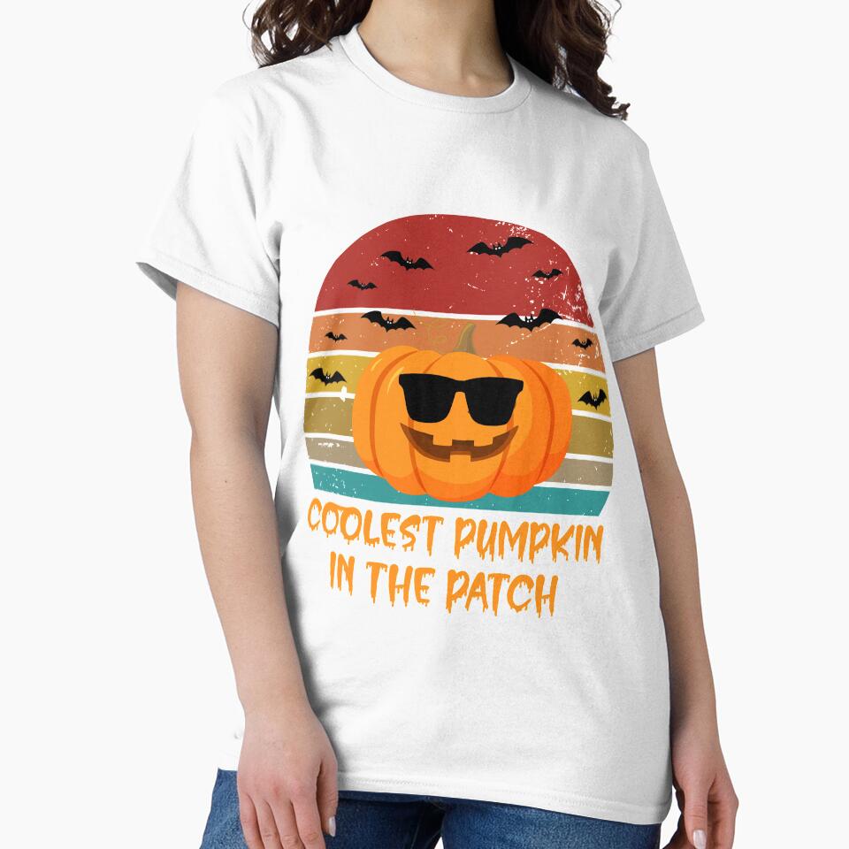 Kids Coolest Pumpkin In The Patch Halloween Boys Girls Men S SK by andregiftshopzz