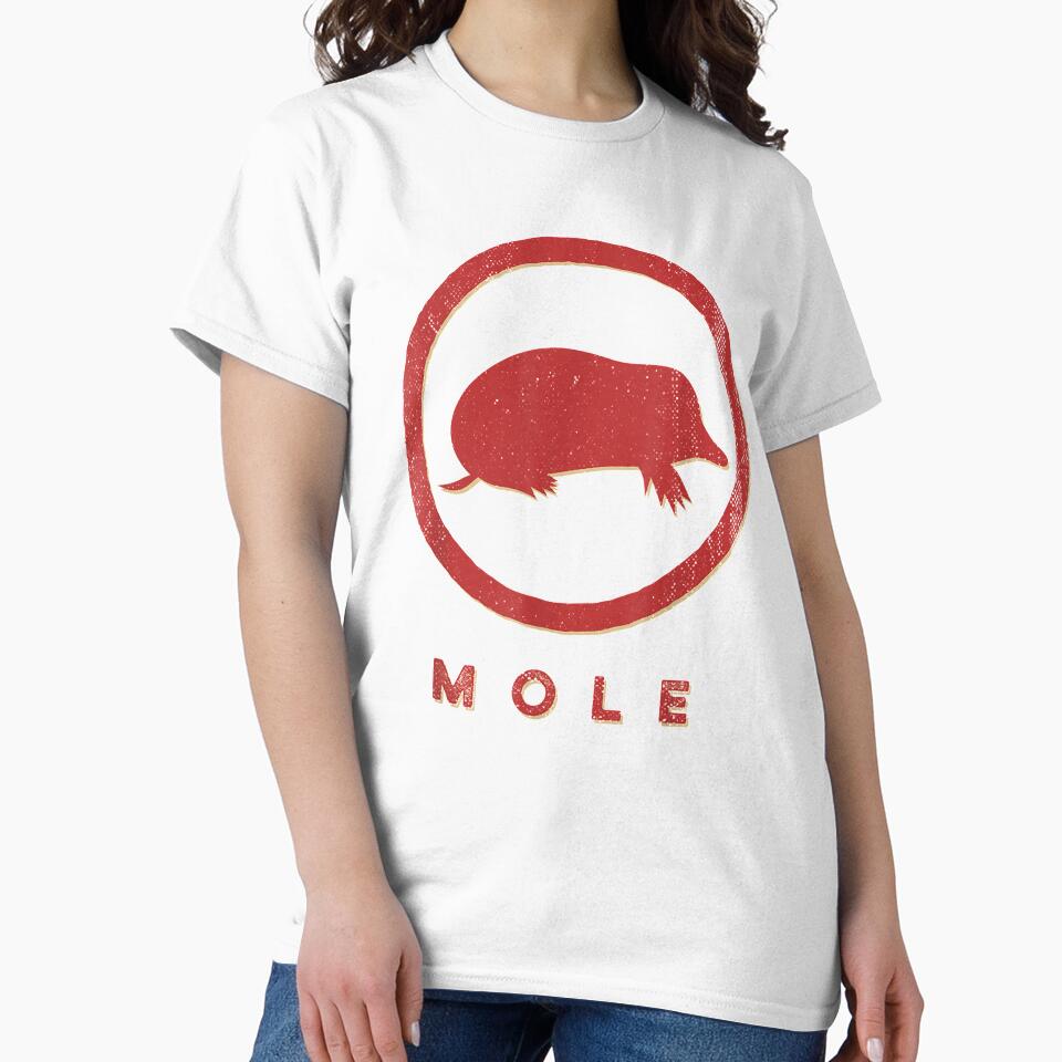 Mole Lover Vintage Retro Style Animal by aguilaro