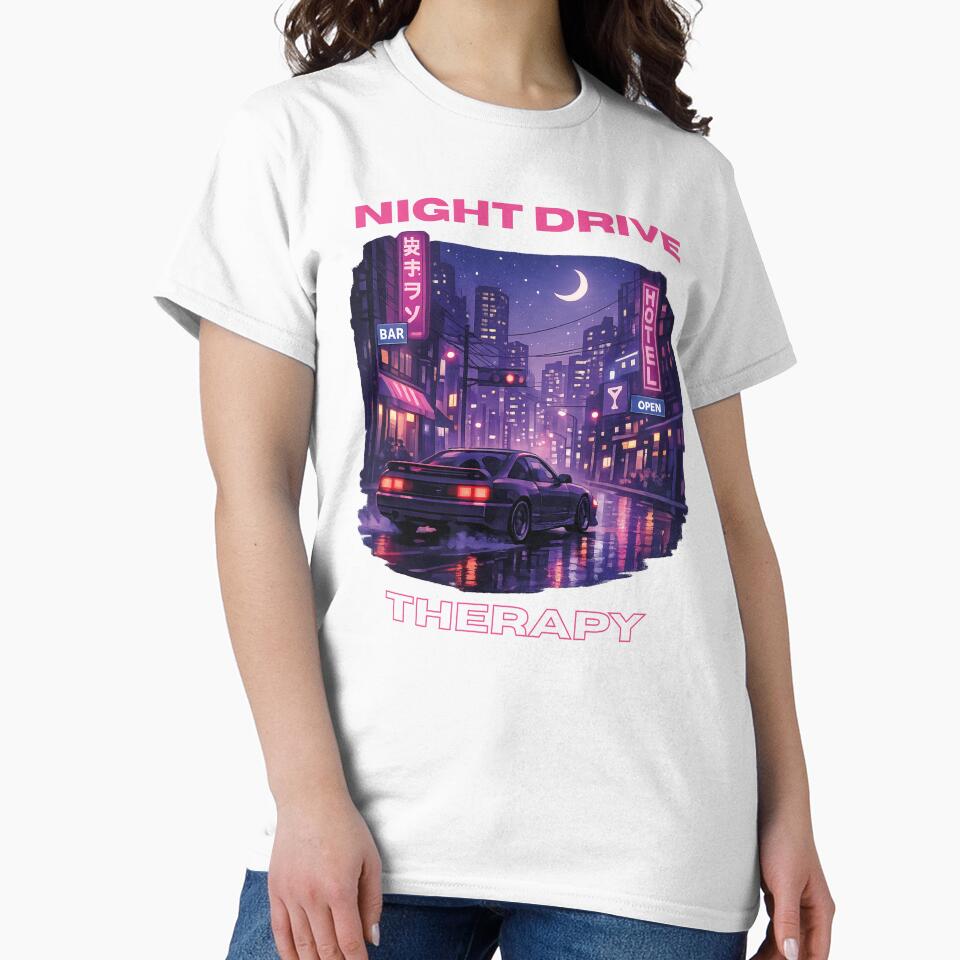 Retro Night Drive Lover by KD-Visual-Lab