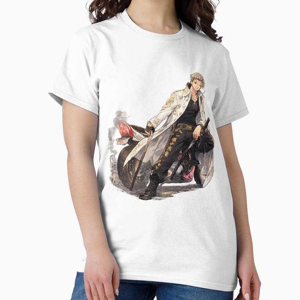 Japanese Street Rider – Motorcycle Rebel Illustration by Kallandra
