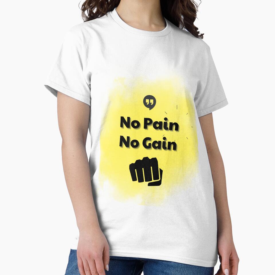 No Pain No Gain Daily Gym Motivation by nirmalsawlani