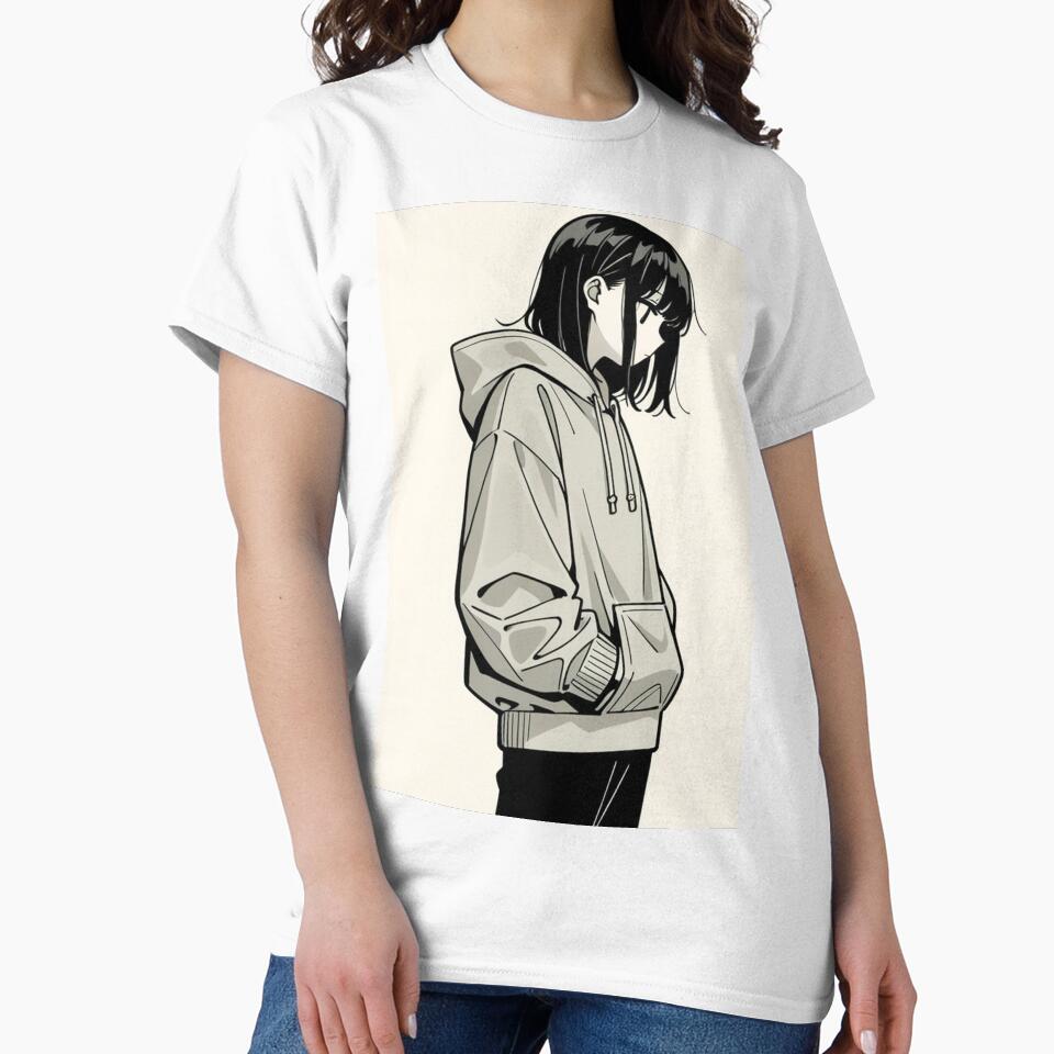 Fashion - Man in Gray Hoodie Hood Up Streetwear Anime by AnimeShin