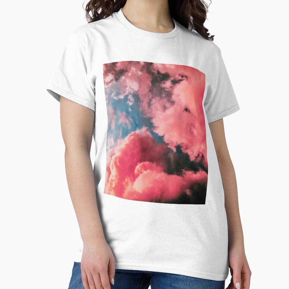 Dreamy pink cotton candy sky, Pink and Purple Cotton Candy Clouds Sky, Pastel Cotton Candy Skies, Fairy floss sky by Paintcorner