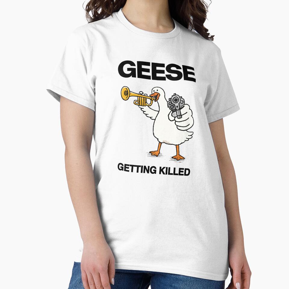 GEESE – Getting Killed (White) by moyjoystudio