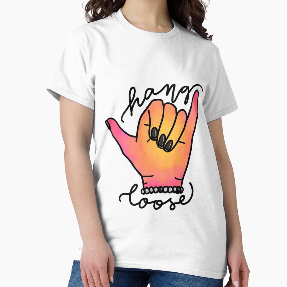 HANG LOOSE meme,HANG LOOSE stickers, HANG LOOSE shirt For Mom Dad Kids by yota habi