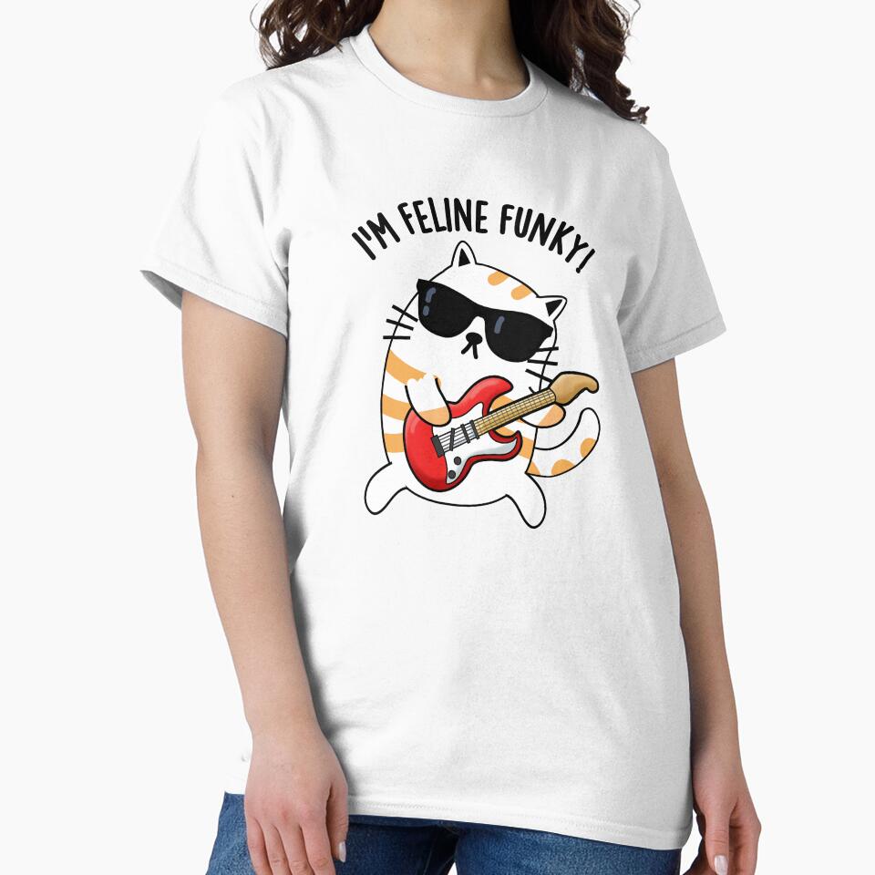 I'm Feline Funky Funny Cat Pun by punnybone