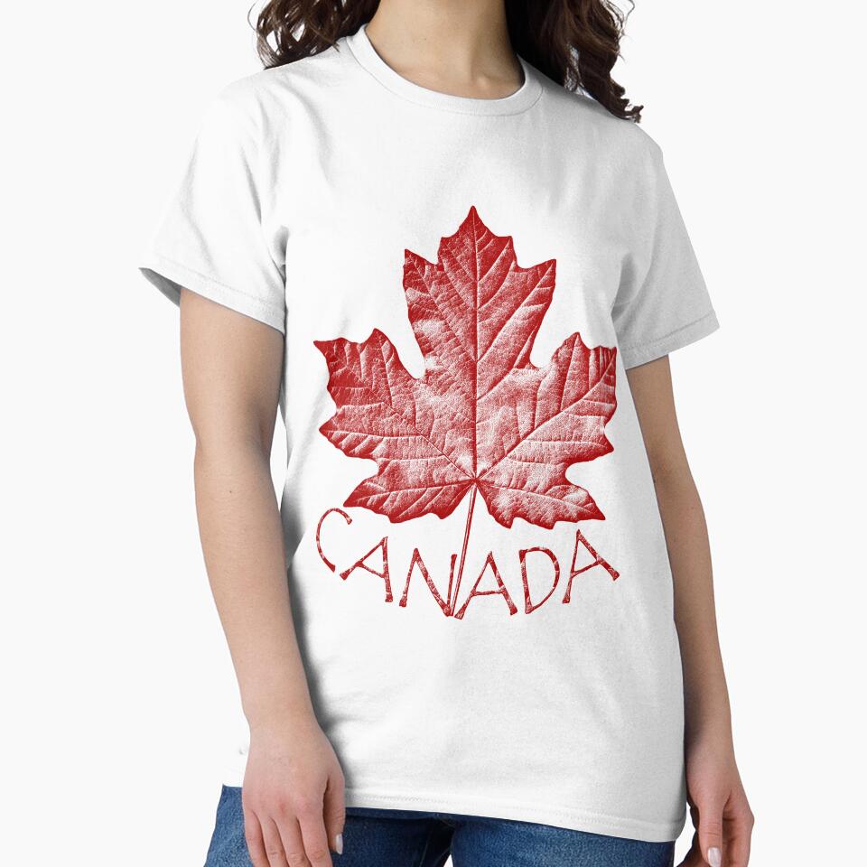 Canada Vintage Souvenir Maple Leaf Gifts by ArtistKimHunter