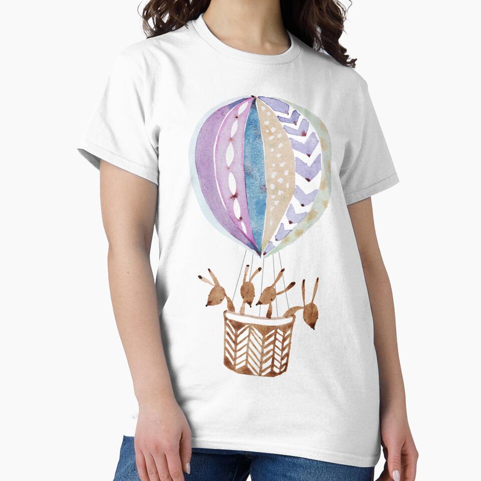 Bunny's adventure in hot air balloon by jjsgarden