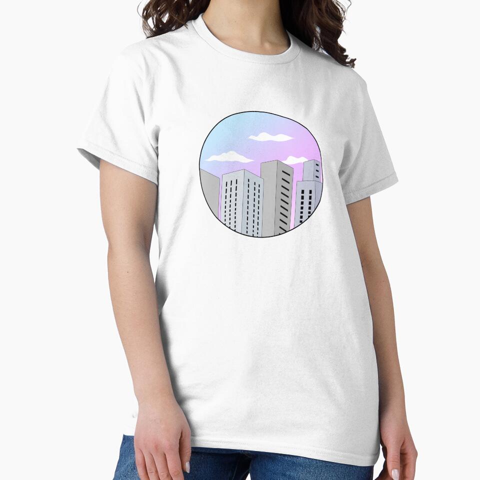 Cotton Candy City Skyline by TheeForestFox Shop